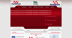 Desktop Screenshot of nasha.ind.br