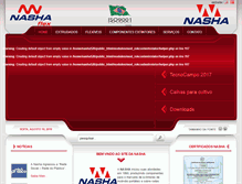 Tablet Screenshot of nasha.ind.br